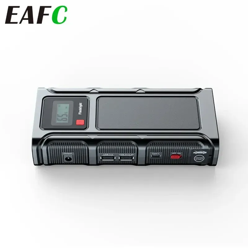 2000A Car Jump Starter 20000mAh Power Bank Portable12V Auto Starting Device Emergency Battery Starter + Intelligent Clip + Bag