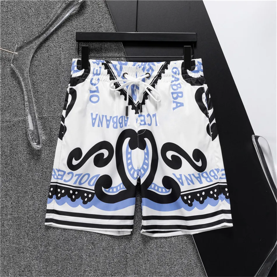 2023 Herrkvinnor Designers Shorts Summer Fashion Streetwears Kläder Snabbtorkning Badkläder Printing Board Beach Pants Asian Codem-3XL 03