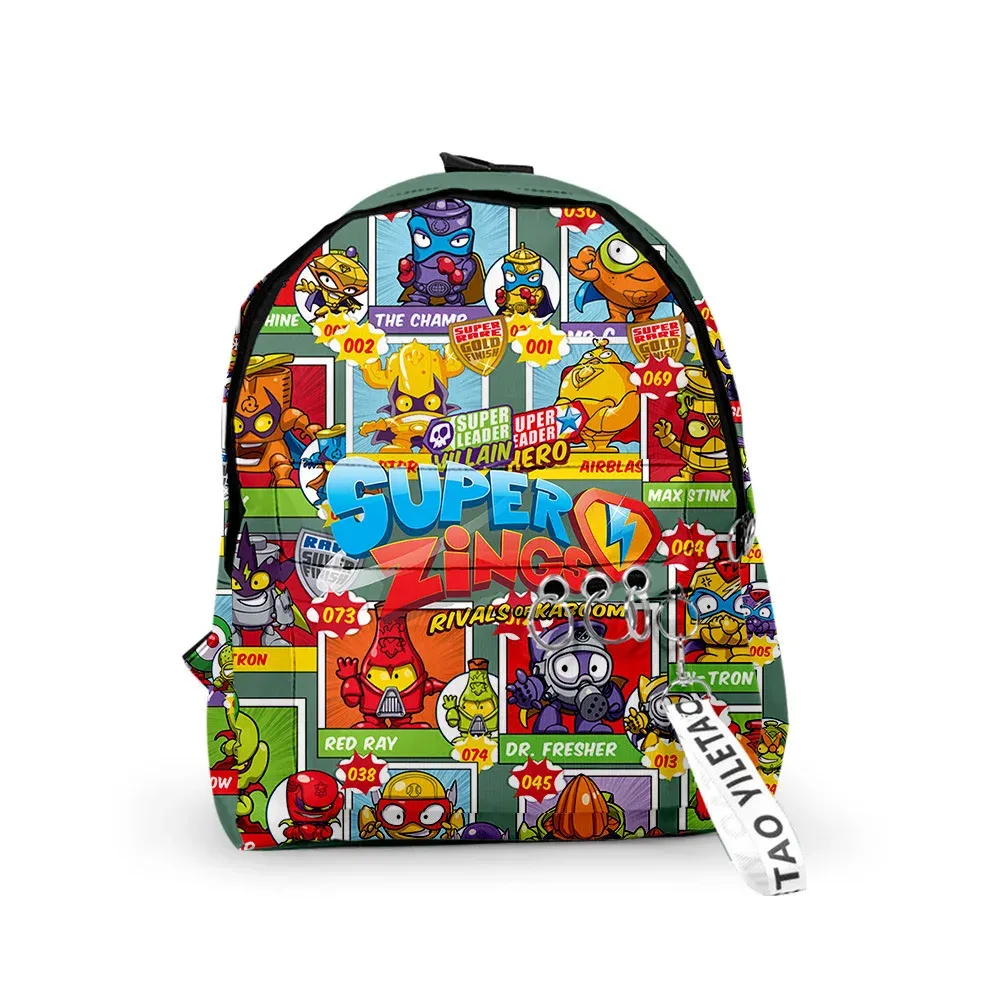 Zaini Weysfor Weys Super Zings Series Kindergarten Game Cartoon Game Superzings BASSE BASSA IN MAGLIO PLECAK Plecak Daily Children Mochila