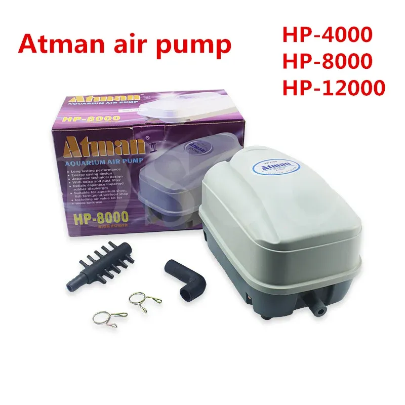 Accessories Atman Hp4000 Hp8000 Hp12000 Large Flow Pond Fish Tank Oxygen Pump.atman Hp4000 Hp8000 Hp12000 Ultra Quiet Pond Oxygen Pump