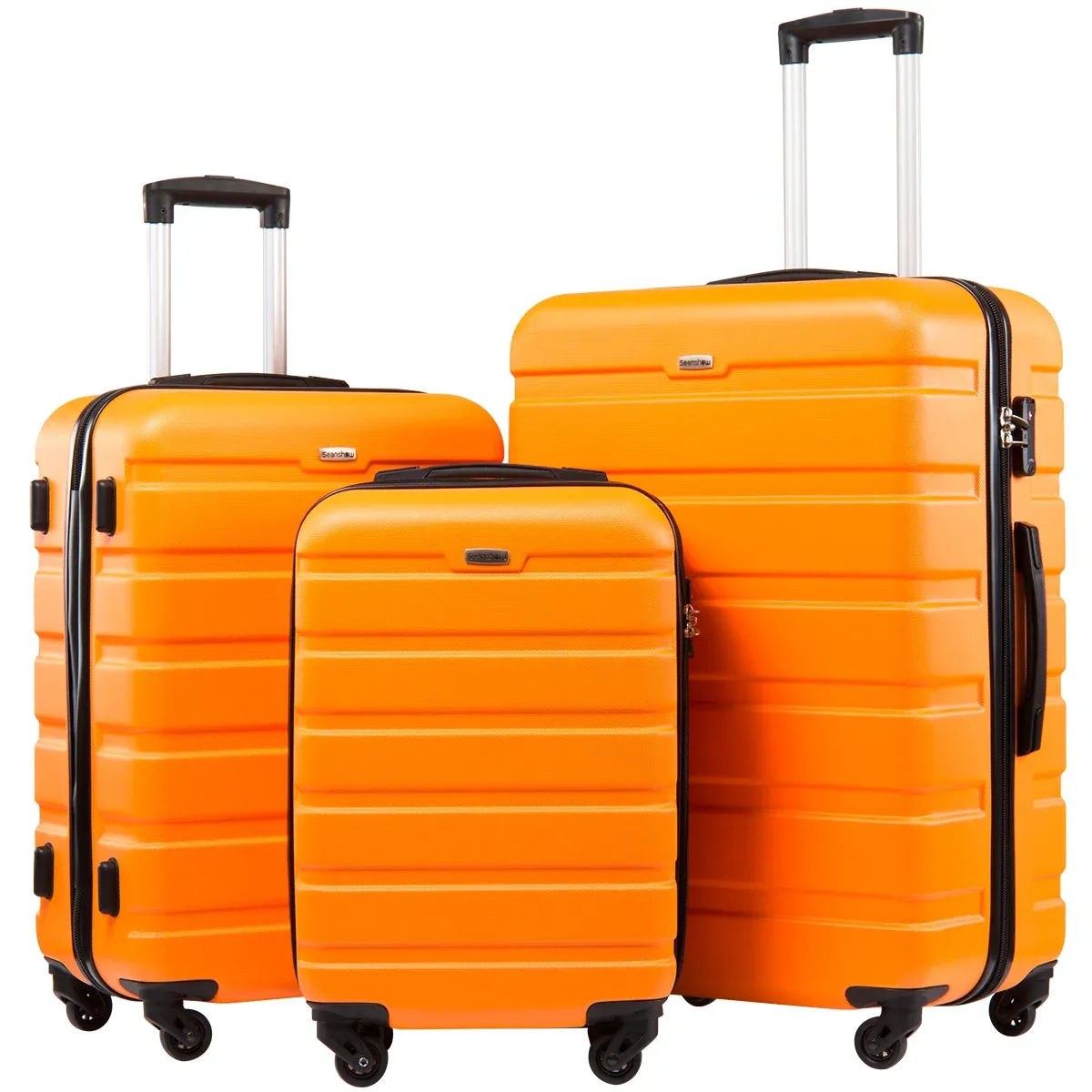 Carry-ons 20/24/28 tum resesväska på tyst spinnhjul vagn bagagepåse