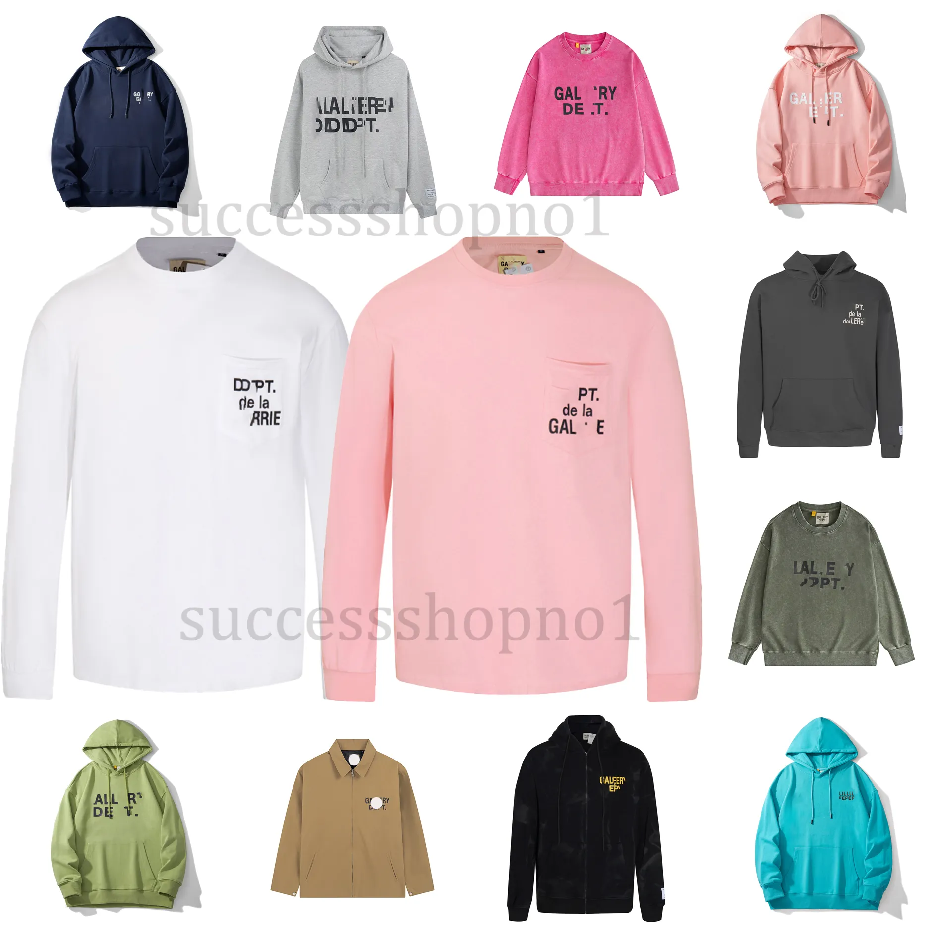 Gallerydept Hoodie Designer Sweat à capuche Hoody Mens Women Fashion Sweat à capuche hivern