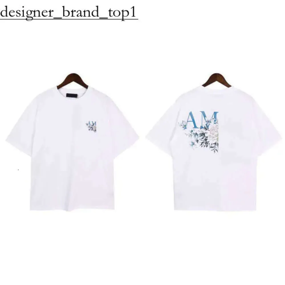 Amirir Shirt Hip Hop Streetwear Famous Designer Mens T-shirt Luxury High Quality Amirir Shirt For Lady Courte courte Vêtements imprimés à la mode Amirir Polo 7115
