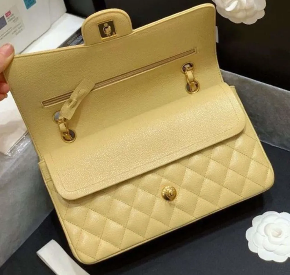 2025 10A Top Tier Quality Jumbo Double Flap Bag Luxury Designer Real Leather Lambskin Classic All Black Purse Quilted Handbag Shoulde Festival Bags Fjpt