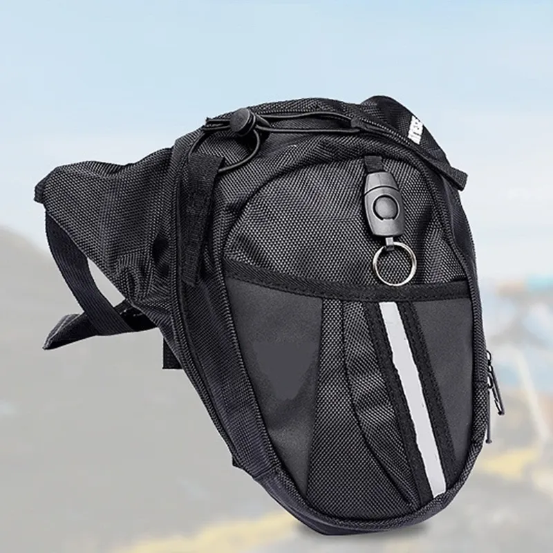 Packs Sac en plein air Drop Drop Motorcycle Pack Unisexe Fanny Courte Courtettes de vélo