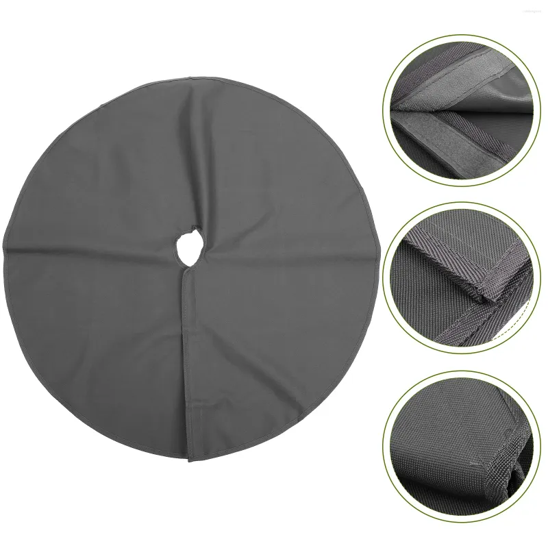 Regnrockar Paraply Holder Outdoor Base Bracket Weatherproof Layer Cover Dust Sun Protector Parasol står runt uteplatsen