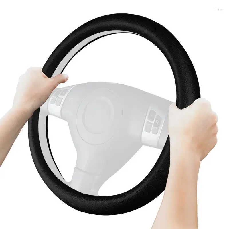 Couvre le volant couvre en silicone protecteur de voiture non glissée