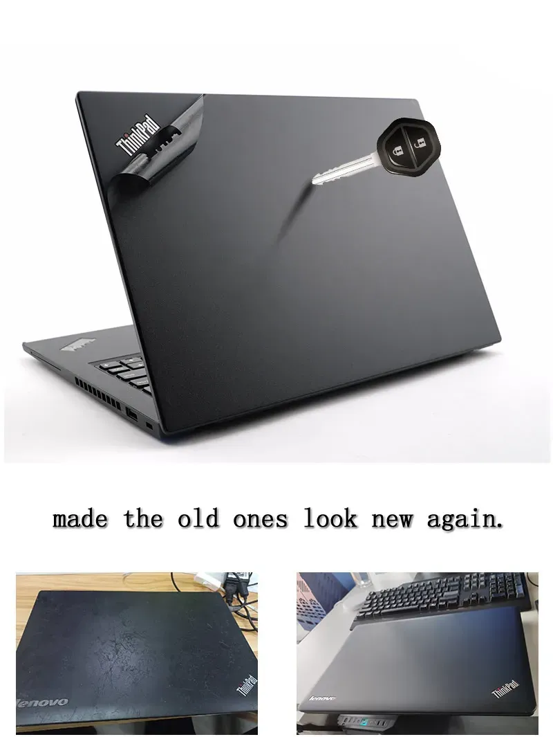 Deriler ThinkPad için Yeni Tasarım Vinil Cilt Etiketi X390 X280 X270 X260 X250 X240 Dizüstü Bilgisayar Koruyucu Film