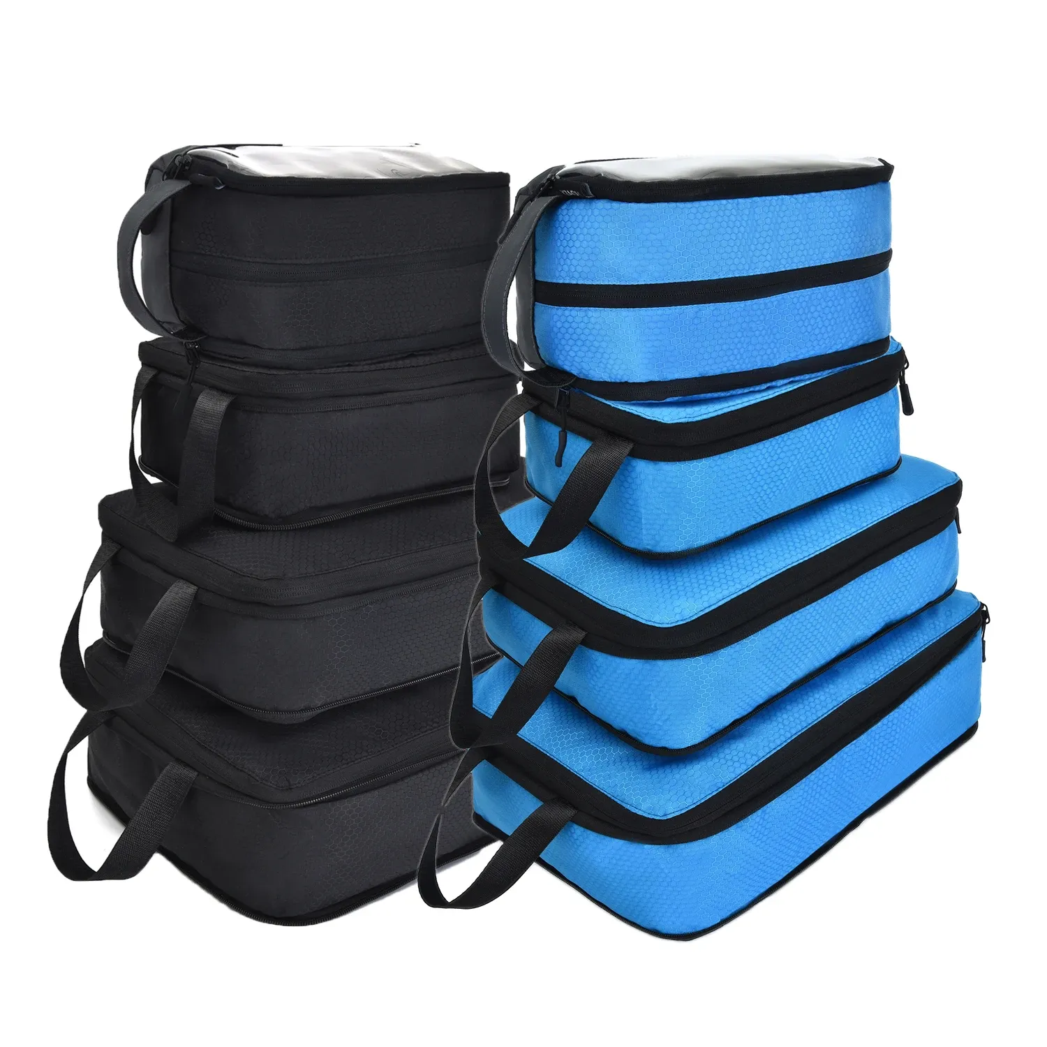 Sacs Soperwillton 2020 Nouveaux bagages Cubes d'emballage de compression Sac d'emballage nylon Bag des hommes Femmes de voyage Organisateurs d'emballage # 90034