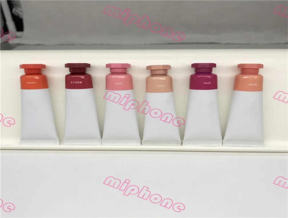 Top Quality 6 Color Liquid Blush Puff Storm Dawn Haze Beam Duck 10ml Couleur Blush 1pcs Epacket Drop9952771