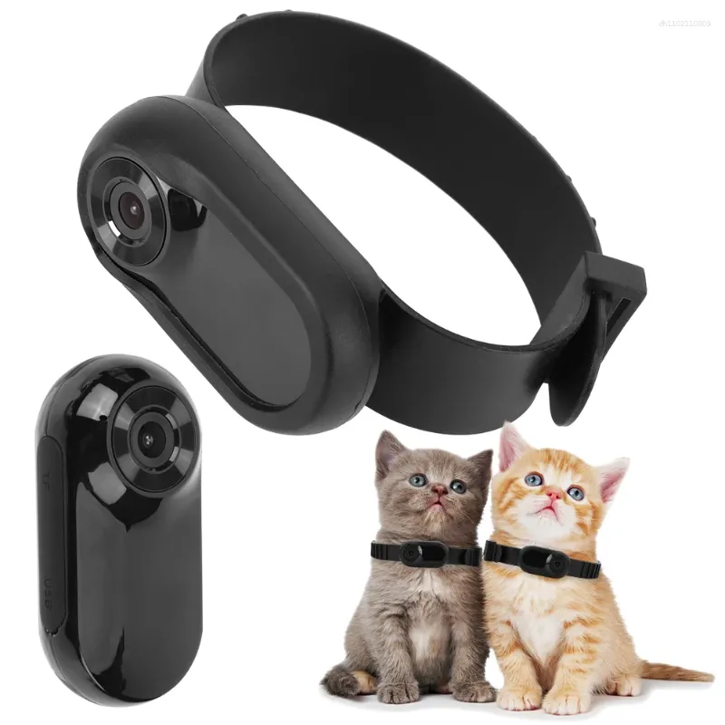 Dog Collars Wireless Cat Collar Camera Outdoor Pet With Screen 1080P Video Recording Tracker Products