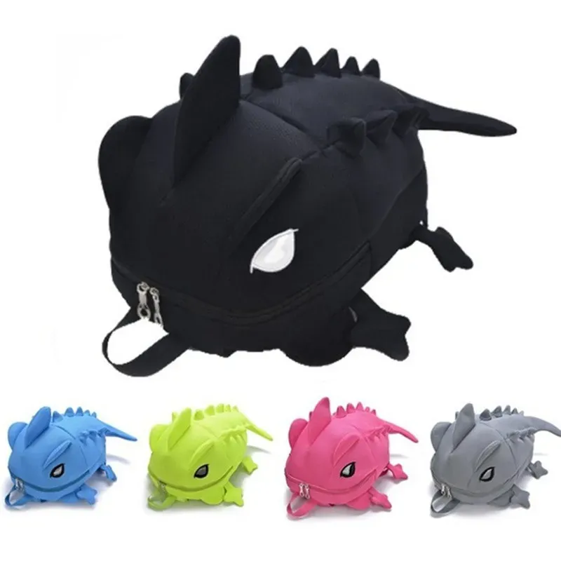 Mochilas Monstro Dinosaur 3D Animal Backpack Harajuku Colorido Galáxia Backpack Backpack Camouflage Motocicleta Cool Laptop Bagpack Mochila