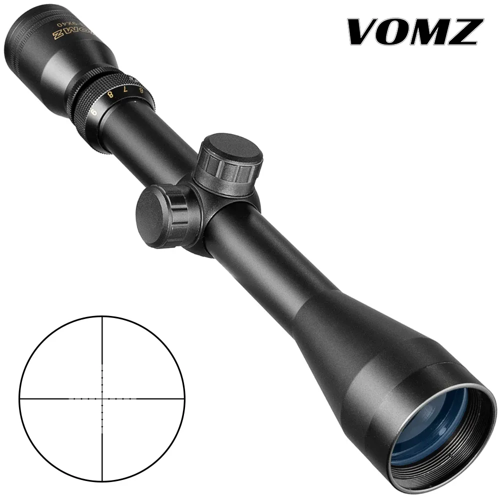 Scopes Vomz 39x40 Scope Fil Rétabolique de chasse Rétalonnage de la chasse au cerf.