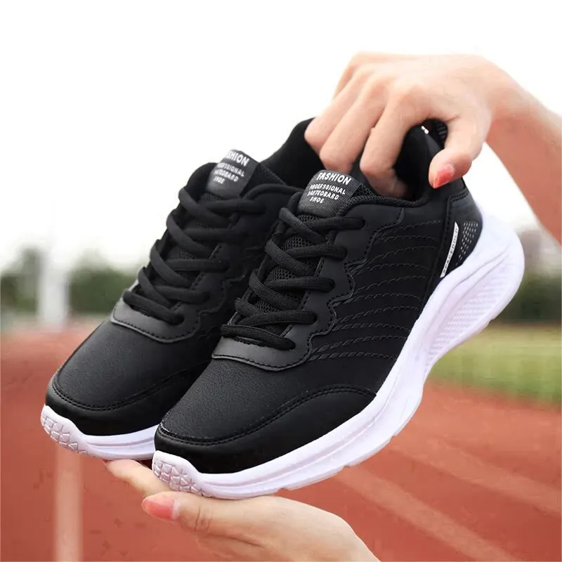 Chaussures de basket-ball masculin Black White Sports Sneakers 41-47