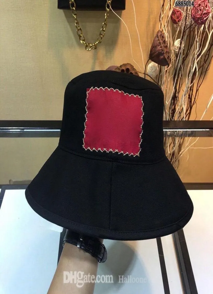 Moda skośna projektanci Meksykańskie kubełko Kobiety Kapelusze i czapki Patchwork Umyj dżinsowy kapelusz bazowy solidny szeroki bawełniany plaża dwa2298103