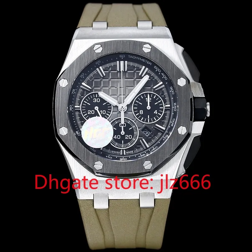 Men's watch (AAPP) with fully automatic mechanical movement and luminous dial. All materials are of the highest quality Size 44mm Highest Edition oo