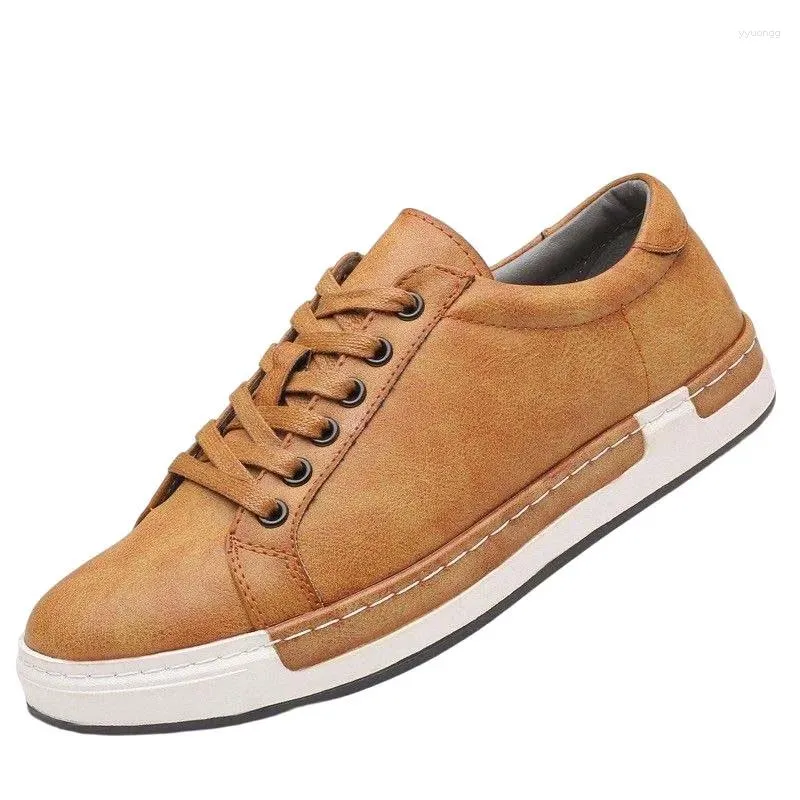 Dress Shoes Creative Fashion Men's Casual British Lace Up Leader