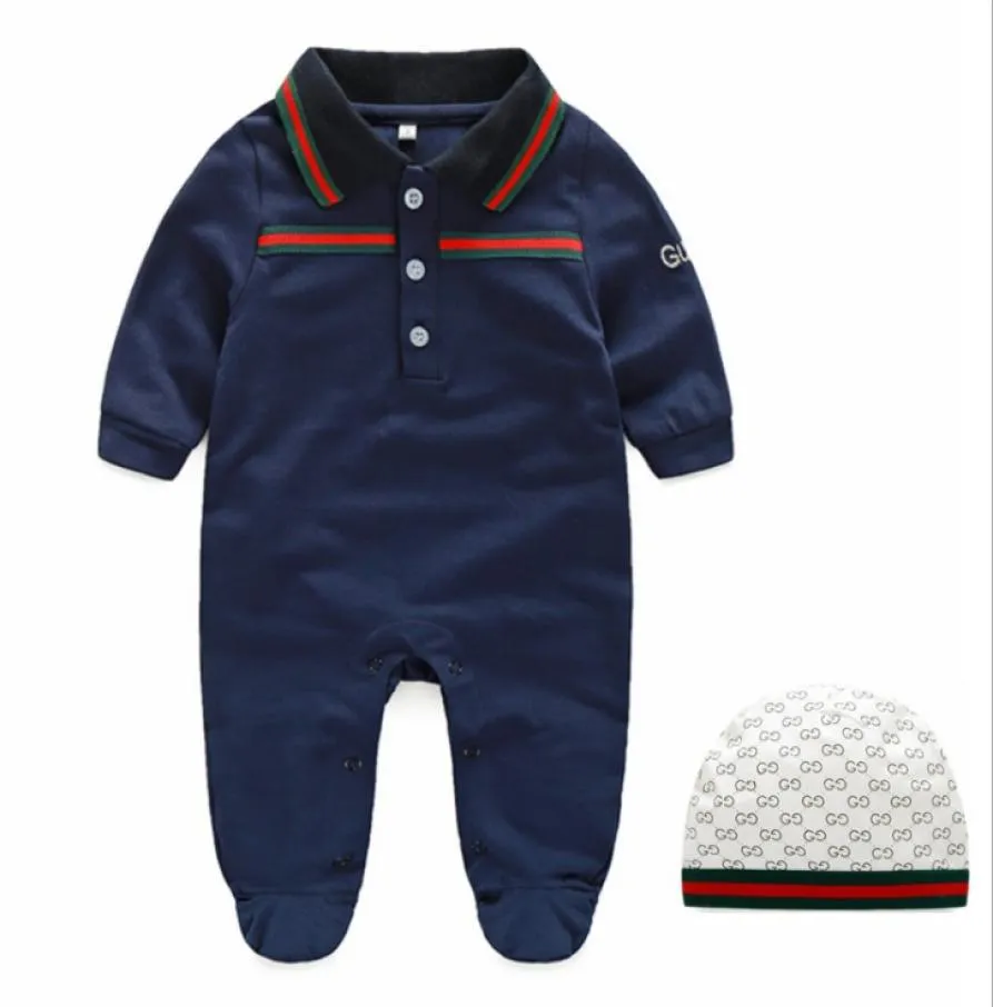 New Cartoon Baby Strampler Spirng Herbst Langarm Baby Jungen Mädchen Strampler Säugling warm warmer Overall Kinder Baumwolle Baby Klotz6279416