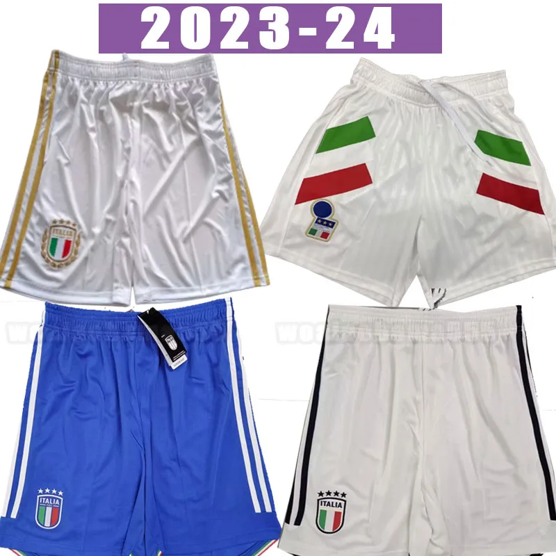 2023 Italië Soccer Shorts Italia 23 24 fans spelerversie Verratti Chiesa Gnonto voetbalbroek T Lorenzo Pinamonti Politano Grifo Home Away icoon 125e