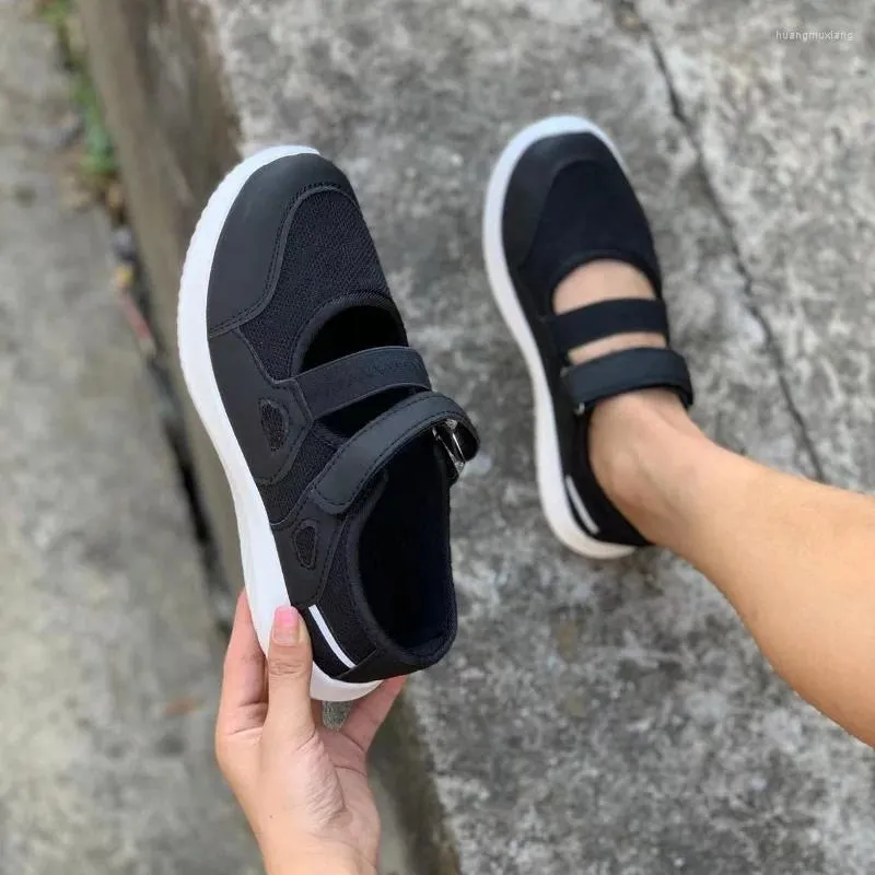 Casual Shoes 2024 Summer Women's Sneakers Mesh Breathable Flat Chaussure Femme Non-Slip Vulcanized