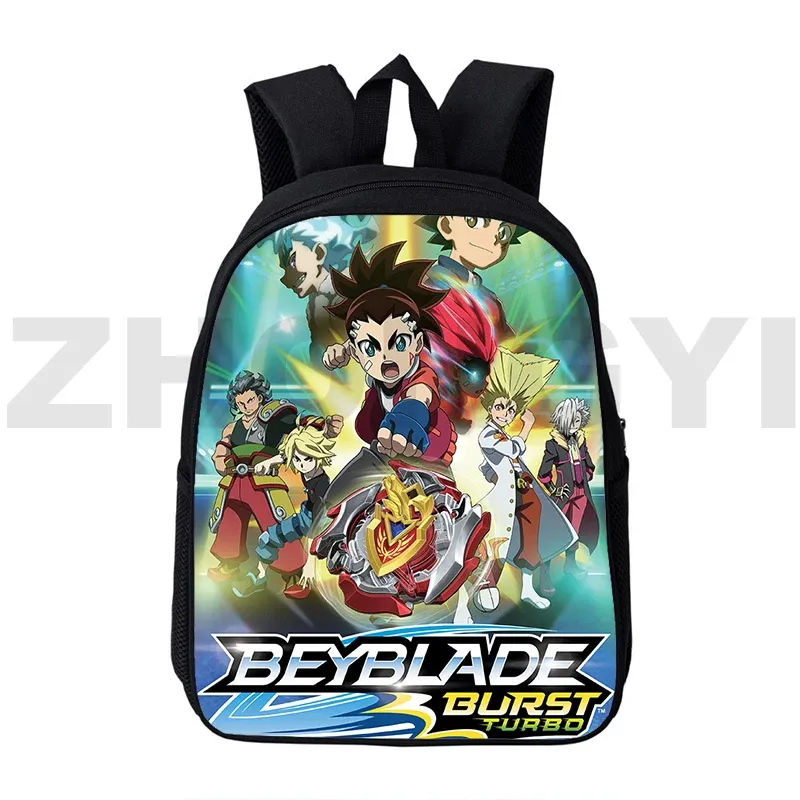 Рюкзаки 12/16 дюйма аниме Beyblade Burse Burst 3d рюкзаки Мужские бейсбол Японский хараджуку школьные сумки для мальчиков девочки мультфильм рюкзак