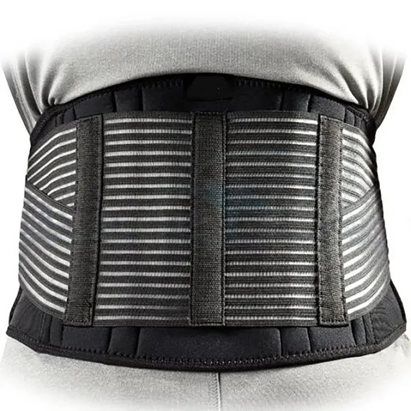 Hot Sale Men's Sports Belt Double Adjust Waist/Breathable Support Waist Support Seat Belt Weightlifting Belt