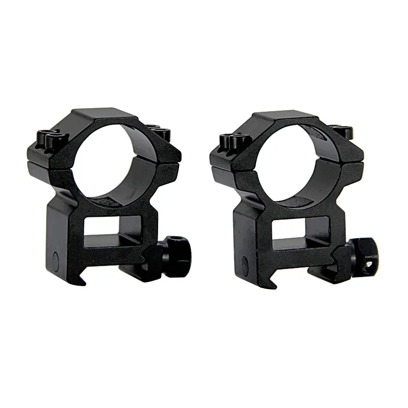 Scopes Tactical Rifle Stending Mounts pour 20 mm Picatinny Rail Hunting Optics Moupp Mot de base Pipe de base Dia Laser Laser Torch Adaptateur, 30 mm