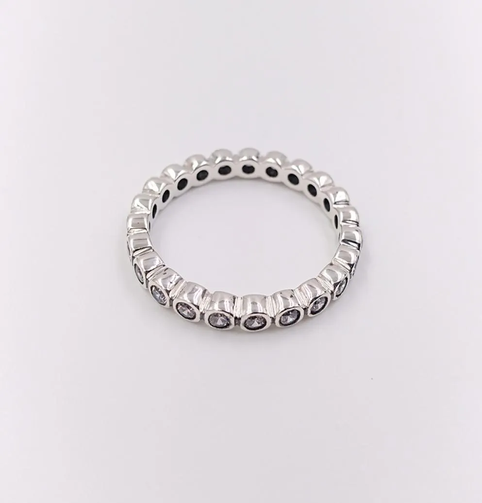 Anneaux Ring Brilliant Ring Authentic 925 Silver Sterling convient à des bijoux de style européen Andy Jewel 190942CZ3708900
