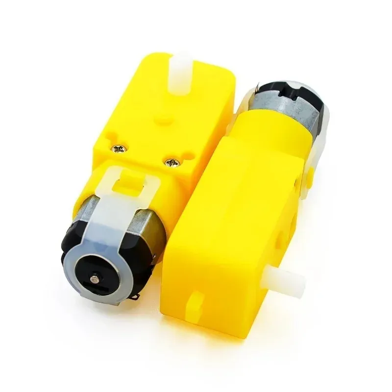 Ny 2024 1st TT Motor DC 3V-12V Dual Shaft Gear Motor Micro Mini 130 Reducer Electric Motor Gearbox, för DIY Kit Smart Car/Robot Sure, Here