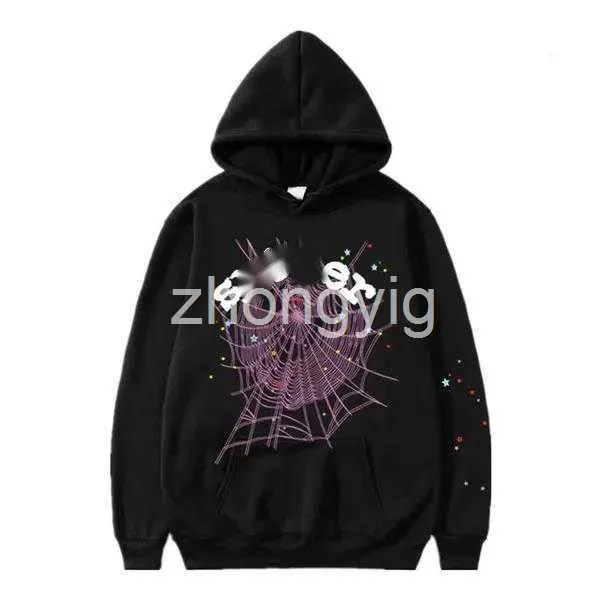 Mens Spider Hoodie Designer de névoa Hoodies Sweater Sweater Sweater Sweater Conjunto de moletom espessado Terry pano Hip Hop Athleisure