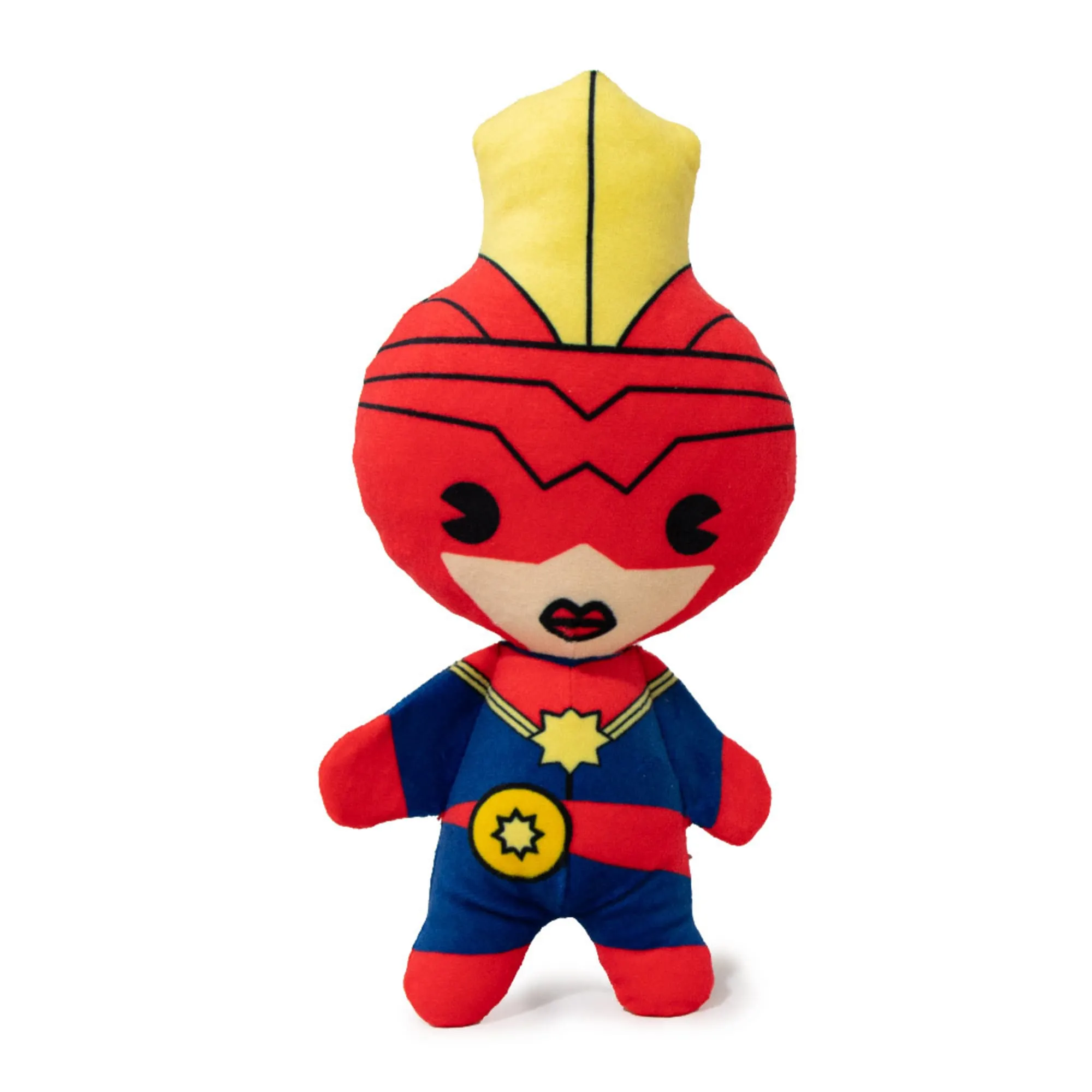Captain Marvel Squeaky Dog Toy Marvel Plushie for Dogs Medium - Main Image