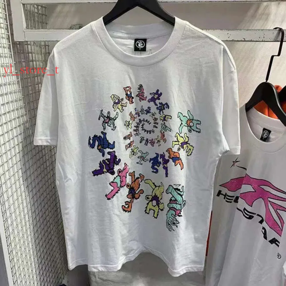 Heren Designer T -shirt Hellstar Shirt Grafische T -shirt Hoogwaardige Zomer Fashion T -stukken Damesontwerpers Tops Tops katoenen T -shirts Polo's Korte mouw Hellstars Kleding 2298