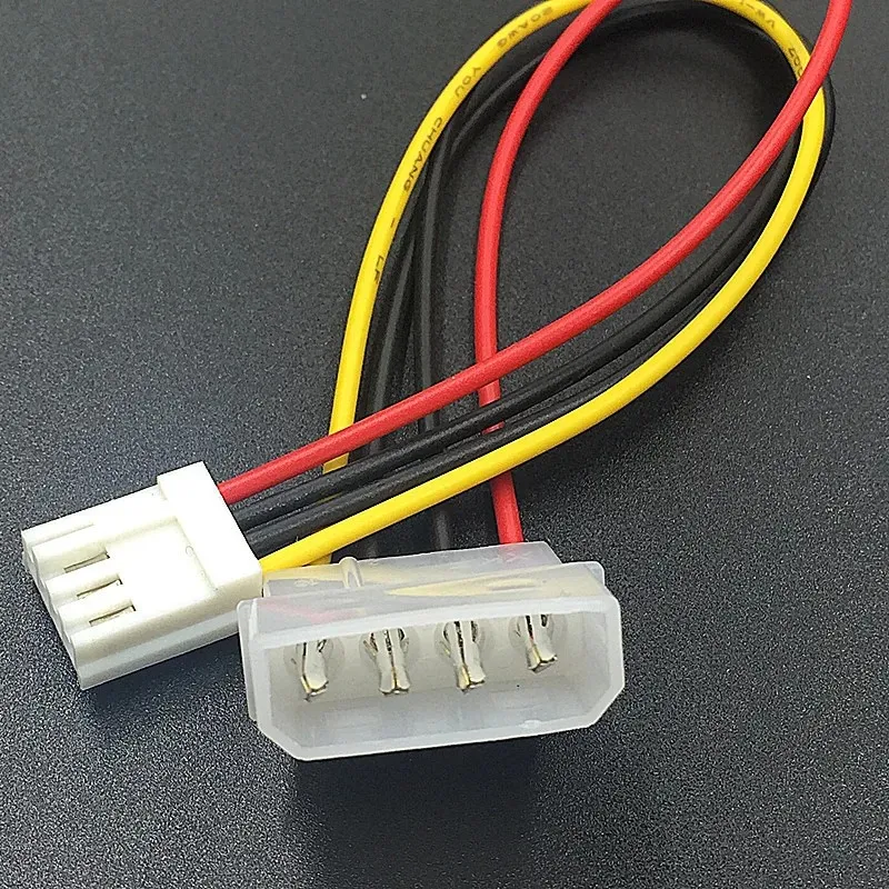 2024 IDE Molex grande fonte de alimentação de 4pin para unidades de disquete SP4 SP4 4 PIN DA ADAPTOR DO CONVERSOR DE CONVERSADOR DO CANTO DE CONVERSADOR DO