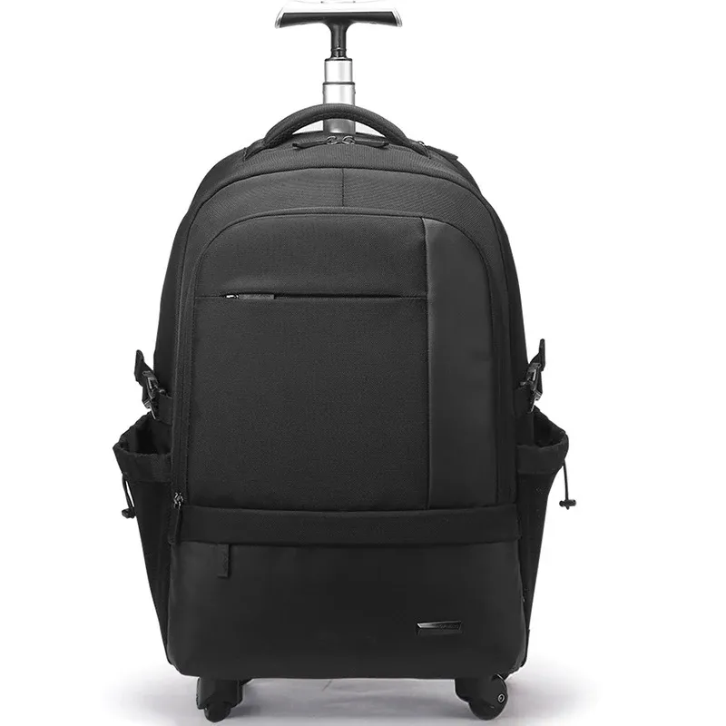 Carry-ons man rollende bagage rugzakken tassen trolley tas met wielen reiswiel rugzak voor zakelijke cabine reiskoffer