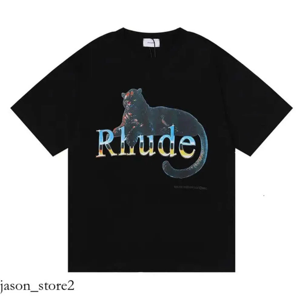 RH Designers Mens Rhude Emelcodery T Рубашки для летних мужских топов буквы Polos Рубашка женская одежда футболка с короткими рукавами большие 828