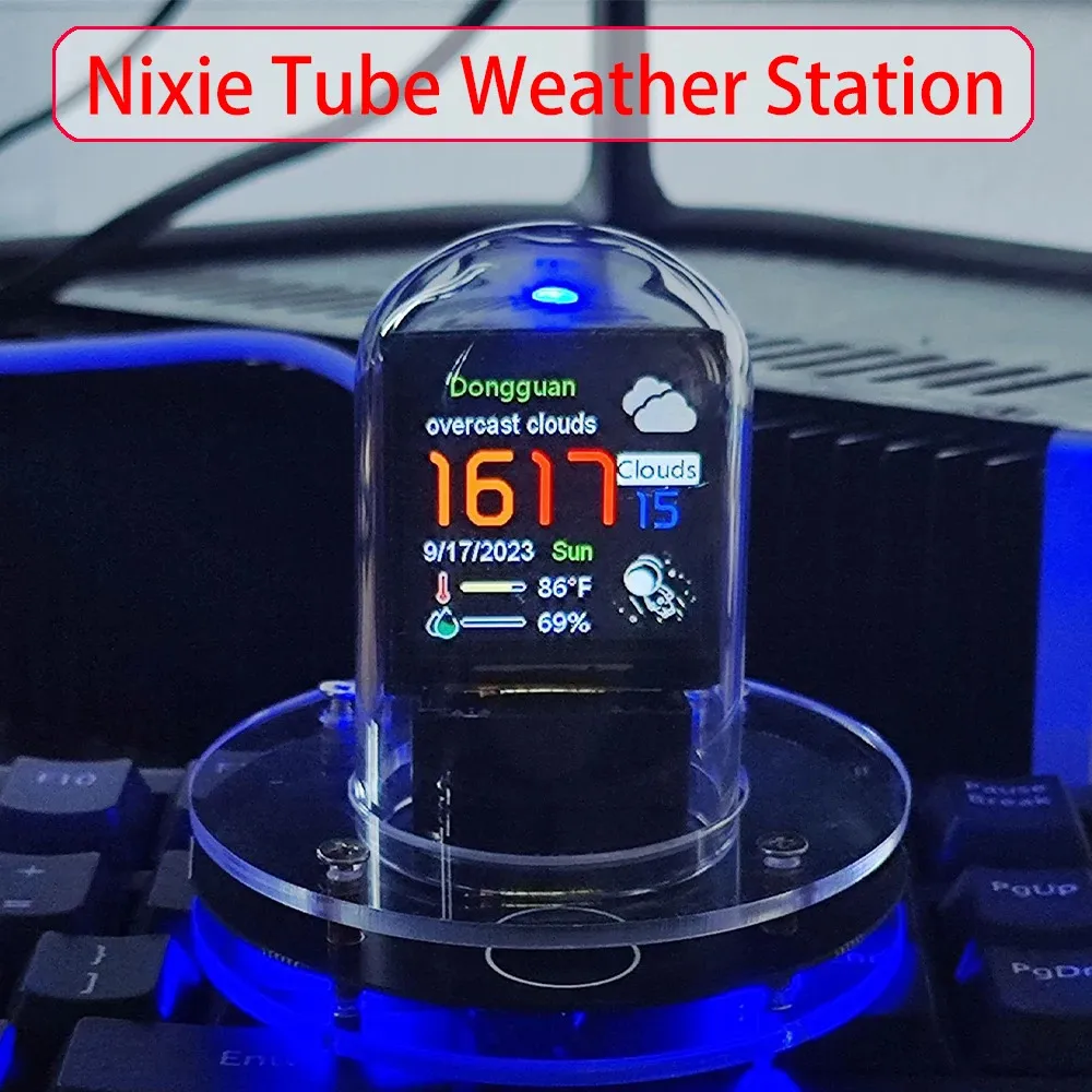 Nixie Tube Clock Smart WiFi Glow DIY Clocks