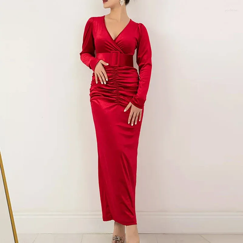 Cotton Empire Waist Mid-Calf Dress with Belt and Peplum, Short Flutter Sleeves, Slim Fit Sheath Silhouette for Winter from Dhgate Basic & Casual Dresses - price 41.33 Cotton Empire Waist Mid-Calf Dress with Belt and Peplum, Short Flutter Sleeves, Slim Fit Sheath Silhouette for Winter from Dhgate Basic & Casual Dresses - price 41.33