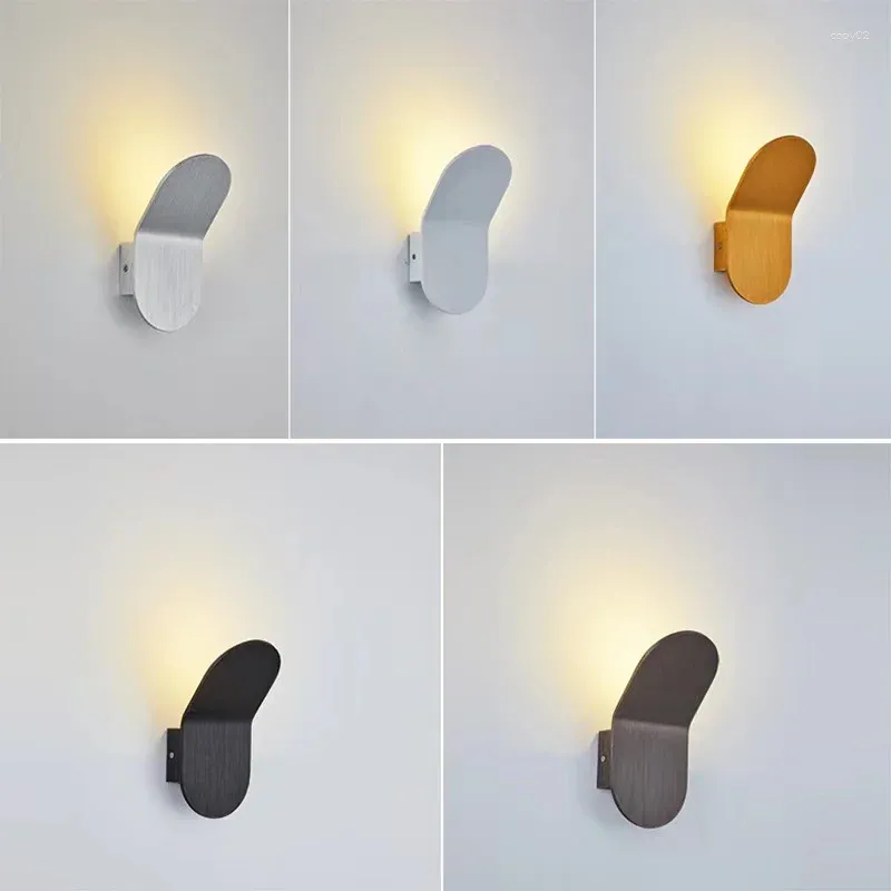 Lampa ścienna nowoczesna minimalistyczna sypialnia sypialnia
