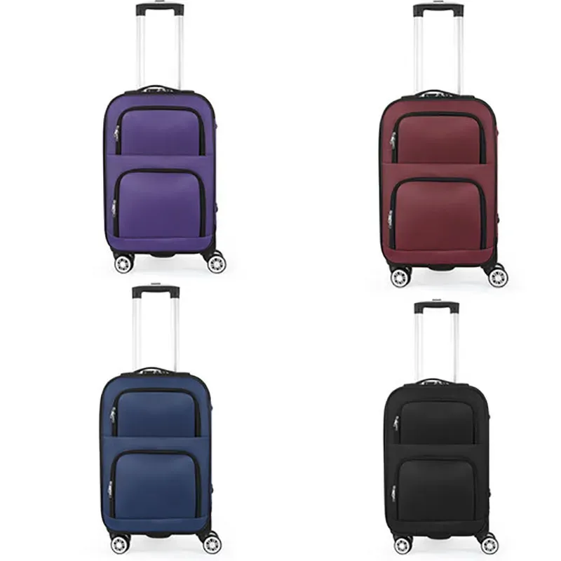 Carry-ons 20 polegadas bagagem oxford ploth maletas viaje viagens malas ofertas com rodas designer de luxo bolsa de luxo