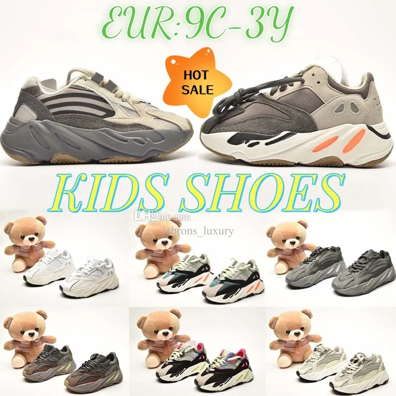 Kinderen kinderen jongens meisjes runnen peuters designer schoenen schoenschoenen trainers trainers atletische jeugdzuigers zwarte buiten sneakers