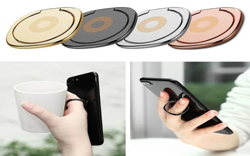 Nuovo supporto per anelli di adtone in metallo a 360 gradi Struthphone Porta per dito per telefono cellulare per iPhone 7 6 Samsung Tablet con pacchetto OPP2031134