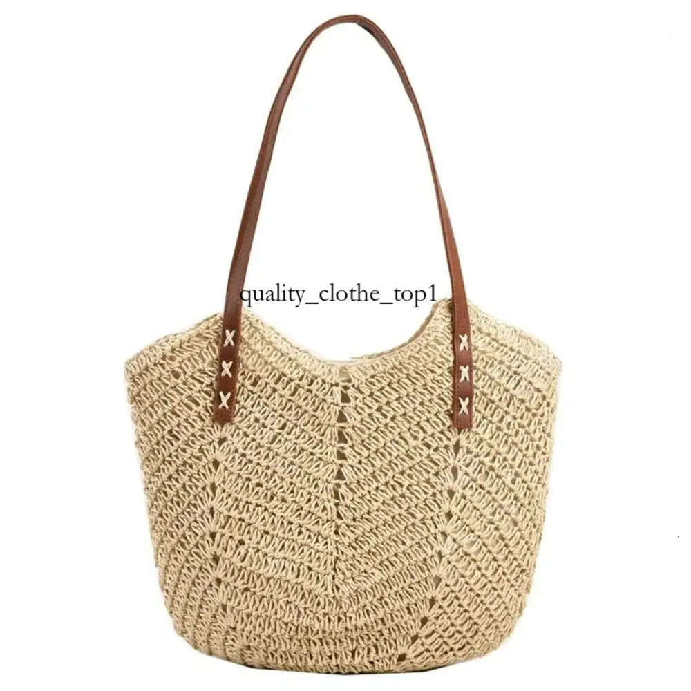 Sacs à bandouliers 2024 Été Tressié Femmes Fashion Fashion Fashion Bage Sac Grass Babre de main Luxurys Bagous