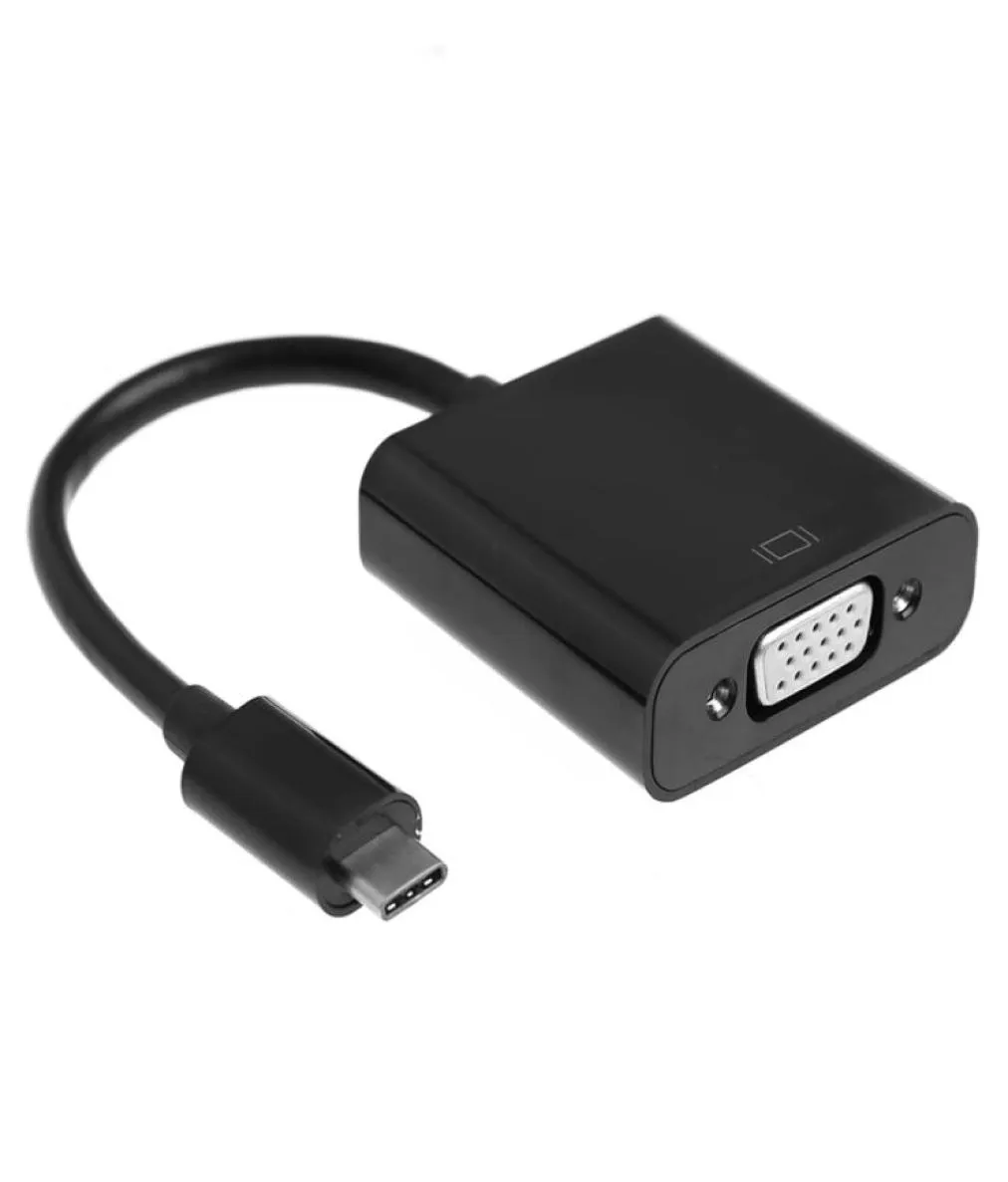 USB 31 Type C USBC naar VGA -adapterkabel voor MacBook Chromebook Pixel Lumia 950XL8161034