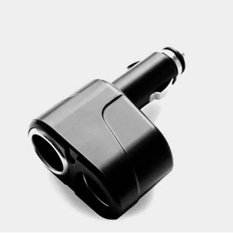 2024 2 Car USB Charger Supply Double Sockets Car styling accessories Cigarette Lighter Extender Splitter Car USB Charger Splitter