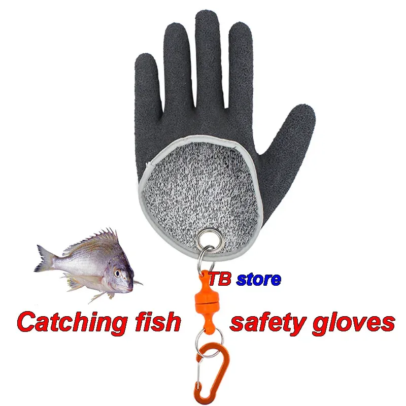 Akcesoria Wysokiej jakości rękawiczki bezpieczeństwa rybek Prevention Prevention Nisłowe ryby Rękawiczki zużycie odpornych na rękawiczki łatwe do przenoszenia rękawiczki