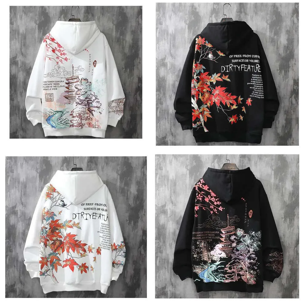 メンズパーカースウェットシャツsudaderas con capucha loft print print phoodie y2k closes haruku hip-hop Japanese Streetwearshirt Hoodies men Kpop 220919