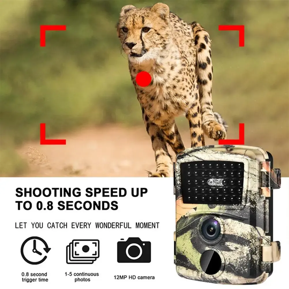 Cameras PR600 Caméras de chasse Mini Trail Camera 12MP 1080p Caméra de jeu HD APPLAYER LA FAISE DE LA FAIS