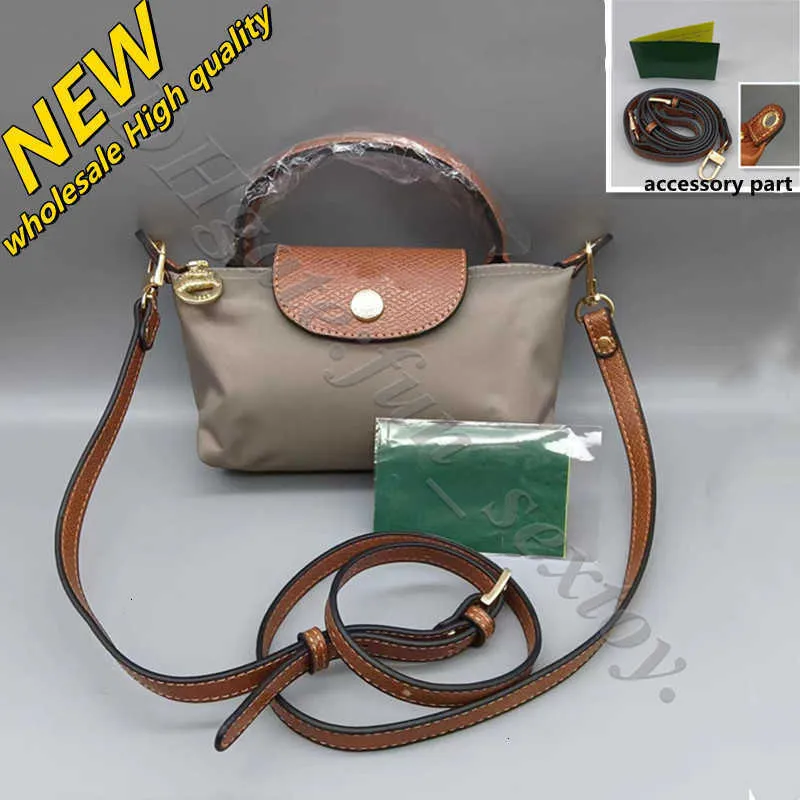 Dumplings Wholesale Store 2024 Off High Wallet Handbag Cheap freight source tote bag Version Quality Single-handle Mini Cognac Leather women Luxurys Handbags ME7G