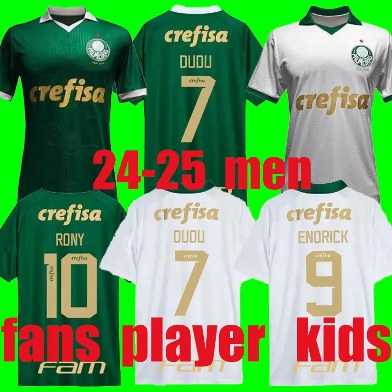 2024 2025 Palmeiras voetbalshirts Endrick Dudu Rony G.Gomez Estevao Veiga M.Lopez Murilo Piquerez 2024 2025 voetbalshirt Fans Sets Kids Kit 16-XXL