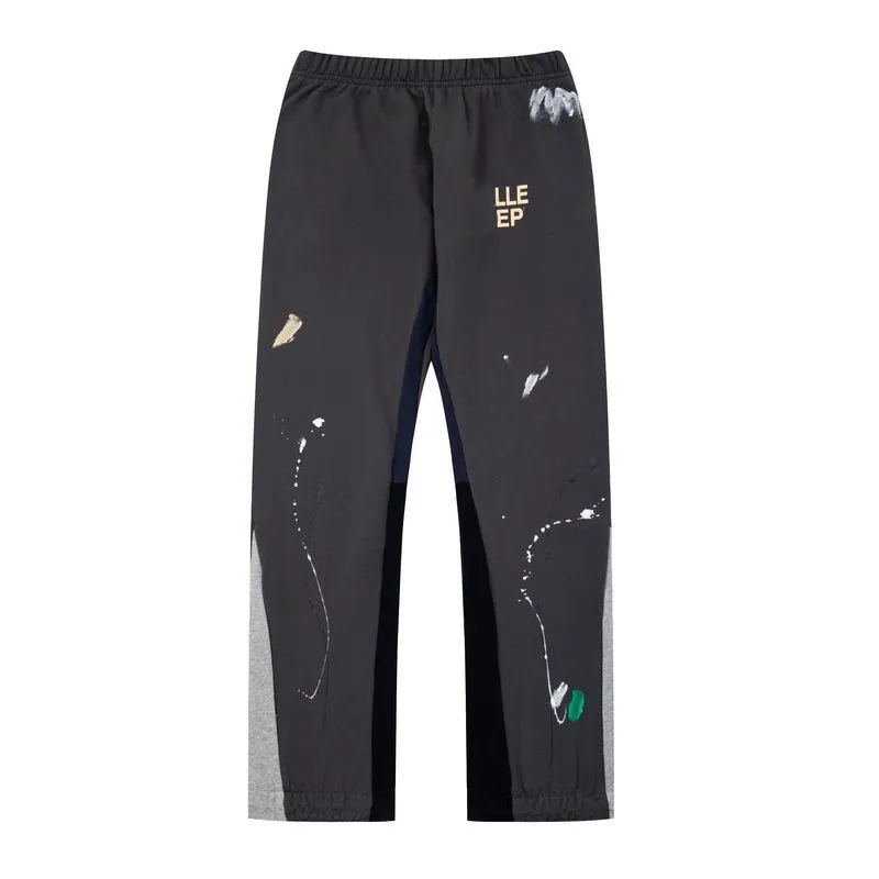 Depts Designer Pant Mens Sweatpants Pantalon pour hommes habillement homme Jogger lâche polyvalent décontracté graffiti